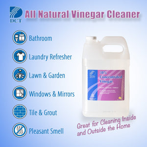 DCT 30% Concentrated Vinegar Cleaner, Lemon Scent, 1 gal.