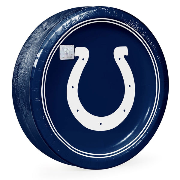 Indianapolis Colts NFL Round Paper Plates, 10