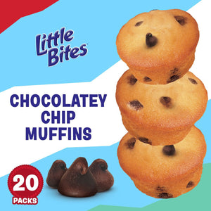 Entenmann's Little Bites Chocolate Chip Muffins, 1.5 oz., 20 pk.