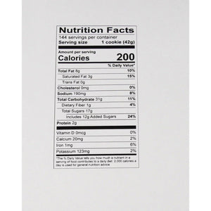 Oatmeal Raisin Cookies, Bulk Wholesale Case 144 ct.