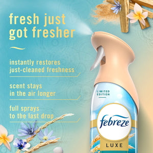 Febreze Air Mist Air Freshener Spray, Spring Mixed Scent, 4ct., 32.4 oz.
