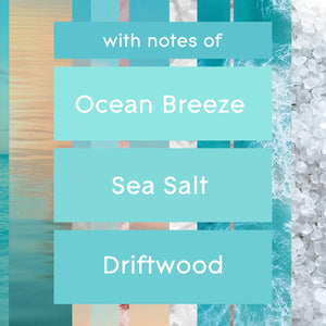 Glade PlugIns Scented Oil, Sky & Sea Salt with Coastal Sunshine Citrus, 1 Warmer + 9 Refills