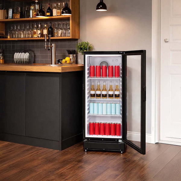 Hamilton Beach Glass Display Commercial Refrigerator