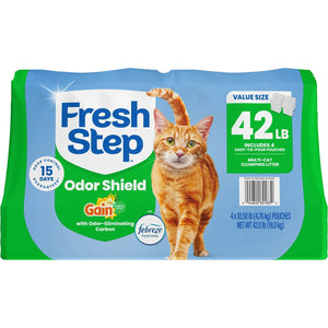 Fresh Step Clumping Litter With Febreze Freshness Gain Original Scent, 42 lbs.