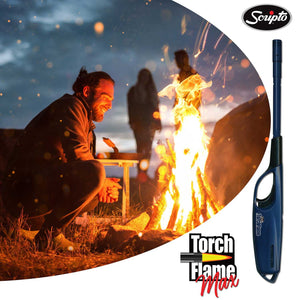 Scripto Aim 'N Flame Multi-Purpose Lighter, 4pk