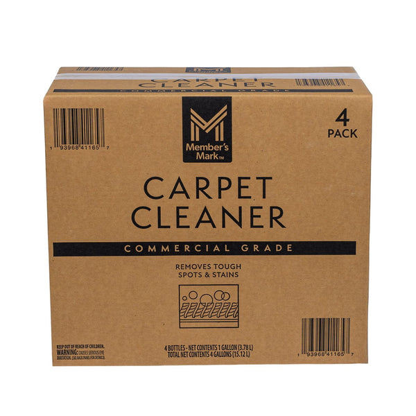 Member's Mark Commercial Carpet Cleaner Concentrate, 1 gal., 4 pk.