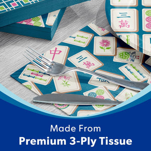 Artstyle Mahjong 3-Ply Paper Napkins, 6.5 in., 200 ct.