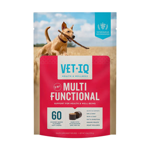 VETIQ 8-In-1 Multi-Benefit Soft Dog Chews, Hickory Smoke Flavored 60 ct., 2 pk.
