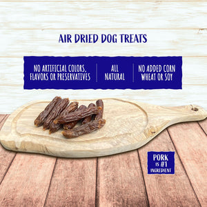 Irish Rover Pork and Apple Sausage Air Dried Dog Treats, 48 oz.