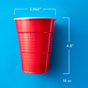 Member's Mark Heavy-Duty Red Cups 18 fl. oz., 240 ct.