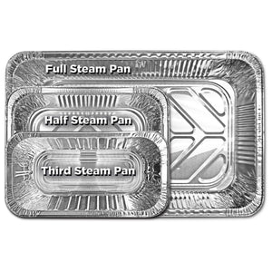 Member's Mark Aluminum Steam Table Pans, 1/3 Size 30 ct.