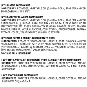 Lay's Mix Variety Pack Potato Chips, 30 pk.