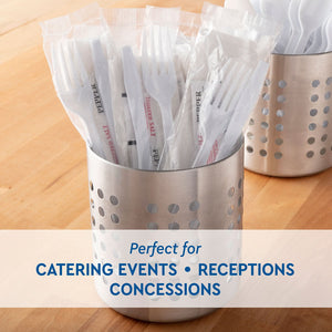 Member's Mark White Plastic Cutlery Packets 200 ct.