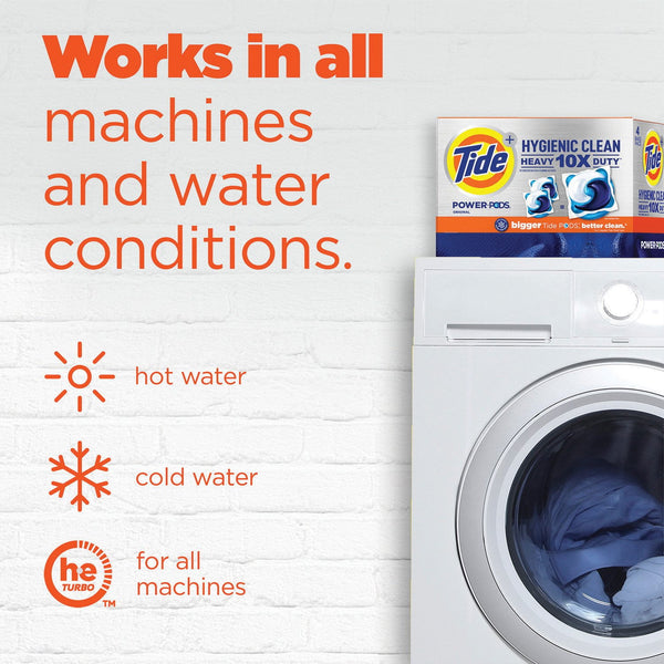 Tide Hygienic Clean Power PODS Laundry Detergent Pacs, Original, 72 ct.