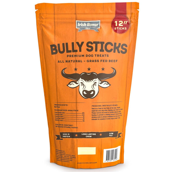 Irish Rover Beef Bully Sticks, 12 Inch, 16 oz.