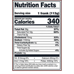 Member's Mark Cafe Hot Dogs, Frozen, Case, 120 ct.