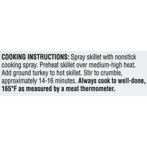 Jennie-O Lean Ground Turkey, Case ( 20 lbs.)