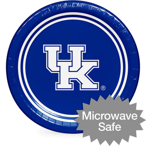 Kentucky Wildcats NCAA Round Paper Plates, 10
