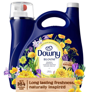 Downy Boutique Botanicals Limited Edition, Liquid Fabric Softener, Bloom, 164 loads, 111 fl. oz.