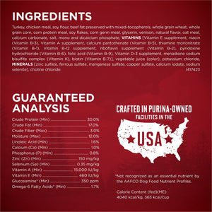 Purina ONE SmartBlend True Instinct Real Turkey & Venison, Adult Dry Dog Food, 40 lbs.