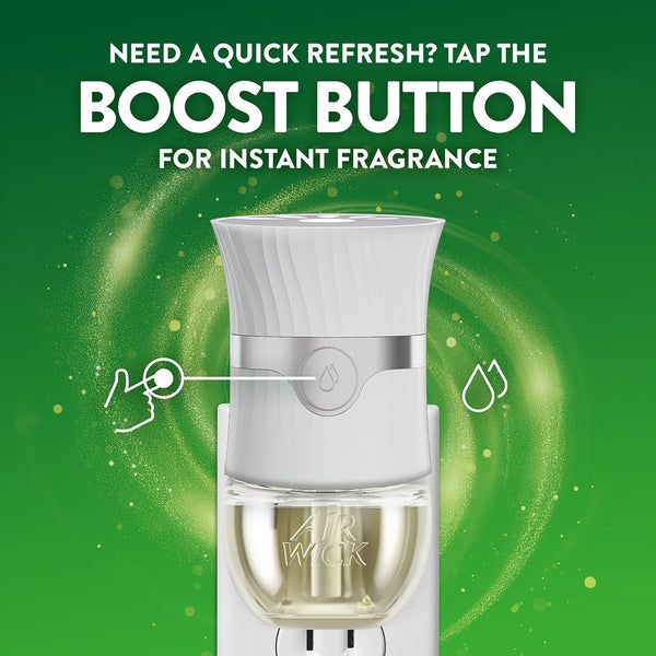 Air Wick plug In Scented Oil Air Freshener Refills, Ocean Spray, 9 refills