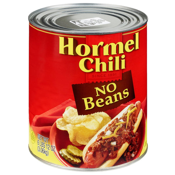 Hormel Chili No Beans 108 oz.