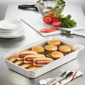 Member's Mark Aluminum Steam Table Pans, Full Size 50 ct.