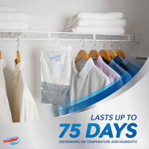 DampRid Max Moisture Absorber Hanging Bag, Fresh Scent 4 pk.