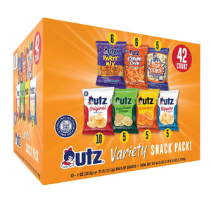 Utz Jumbo Snack Pack, 1 oz., 42 pk.