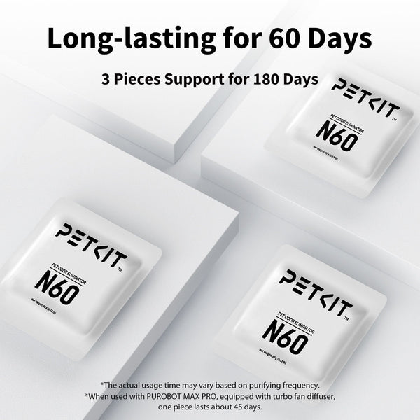 Pekit Pet Odor Eliminator N60, 3 pk.