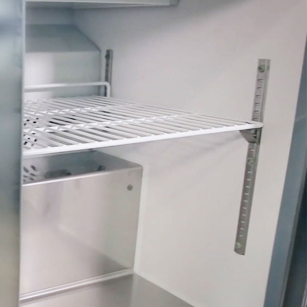 Maxx Cold X-Series Commercial Refrigerated Prep Station, Stainless Steel (15.5 cu. ft.)