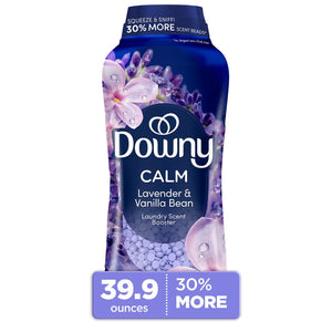Downy Infusions In-Wash Scent Booster Beads, CALM Lavender+Vanilla Bean, 39.9 oz.