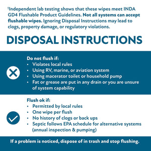 Member's Mark Flushable Wipes, Fresh Scent, 540 ct.