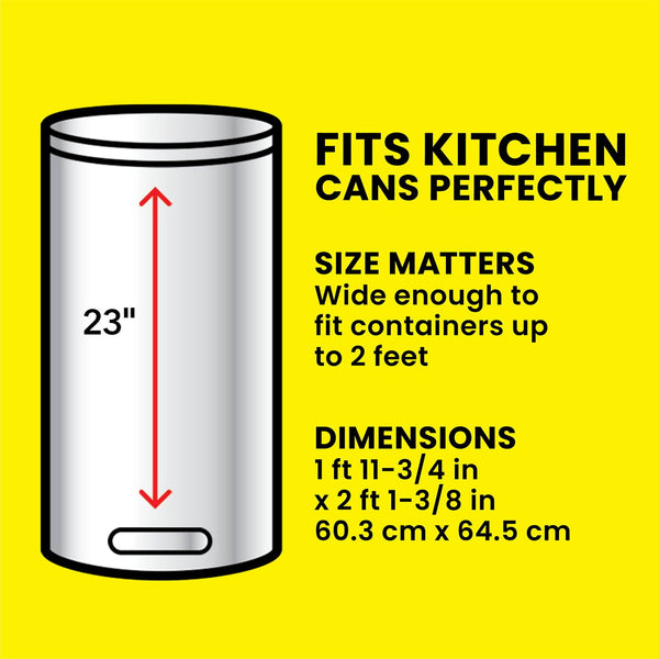 Glad® ForceFlex Tall Kitchen Drawstring Trash Bags, Gain Original scent with Febreze Freshness, 13 Gallon, 160 ct.