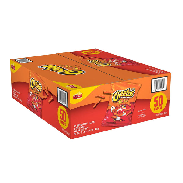 Cheetos Crunchy Cheese Flavored Snacks, 1 oz., 50 pk.