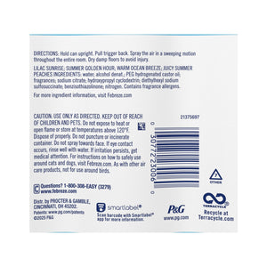 Febreze Air Mist Air Freshener Spray, Spring Mixed Scent, 4ct., 32.4 oz.