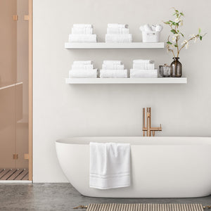 Member's Mark Commercial Hospitality Washcloths, White, 24-Pack