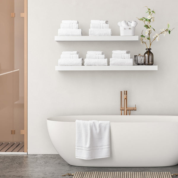 Member's Mark Commercial Hospitality Washcloths, White, 24-Pack