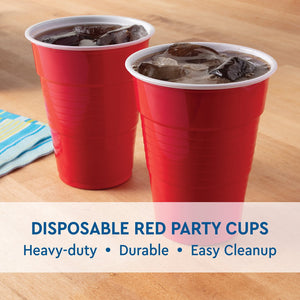 Member's Mark Heavy-Duty, Red Cups, 18 oz.,172 ct.