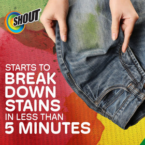 Shout Advanced Action Gel Laundry Stain Remover, 22 oz. Trigger & 60 oz. refill