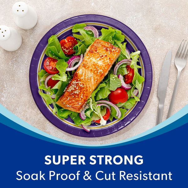 Minnesota Vikings NFL Round Paper Plates, 10