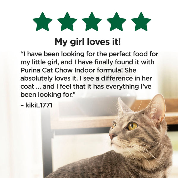 Purina, Cat Chow, Chicken Indoor Adult Dry Cat Food, Hairball and Healthy Weight, 25 lbs.