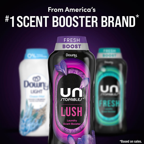 Downy Unstopables  In-Wash Laundry Scent Booster Beads, Lush, 39.9 oz