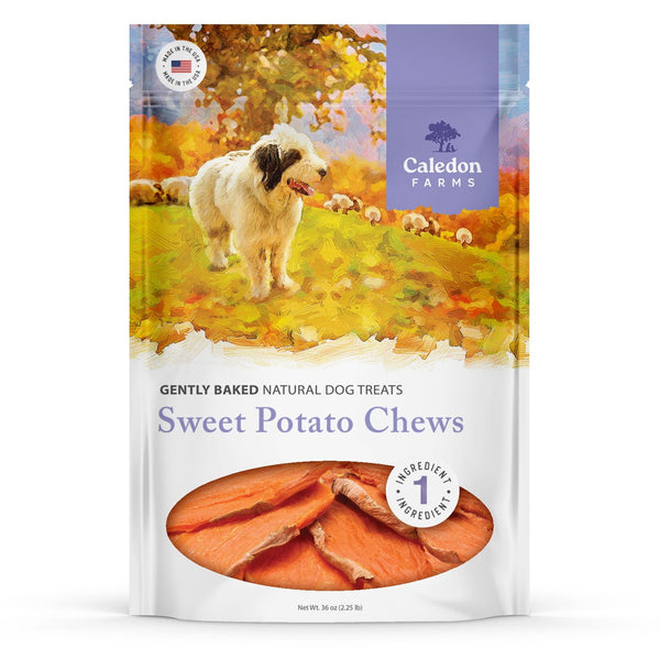 Caledon Farms Dog Treat Chews with Sweet Potato Flavor, 36 oz.