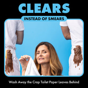 DUDE WIPES  XL Flushable Wipes, Fragrance Free, 10 ct., 180 wipes