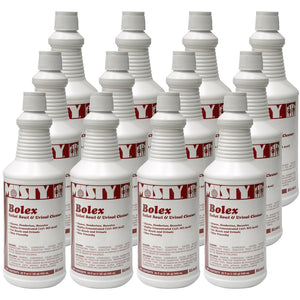 Misty Bolex Toilet Bowl & Urinal Cleaner, 32 fl. oz., 12 pk.