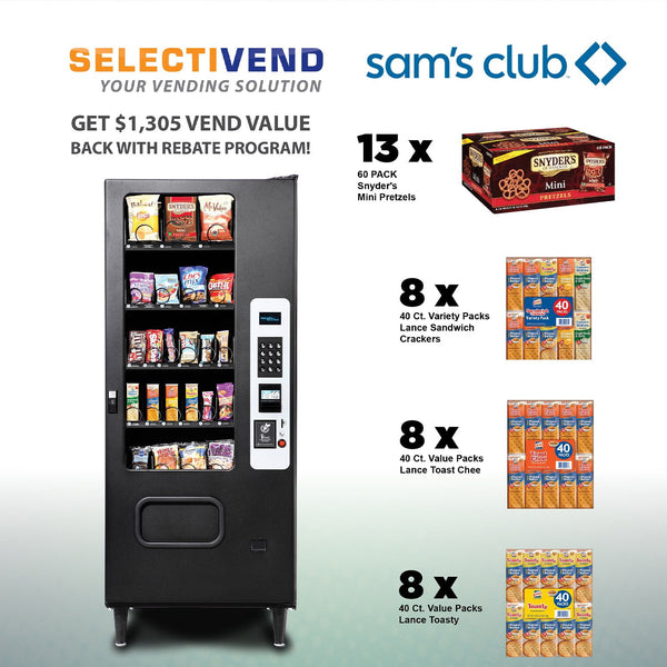 Selectivend SV3000 23-Selection Snack Vending Machine