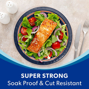 Denver Broncos NFL Round Paper Plates, 10