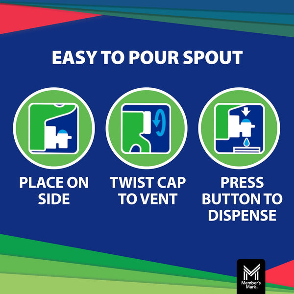 Member's Mark Liquid Laundry Detergent, Paradise Splash, 127 loads, 196 fl. oz.