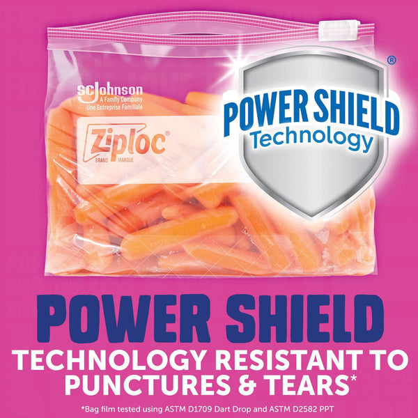 Ziploc Storage Slider Gallon Bags, 120 ct.